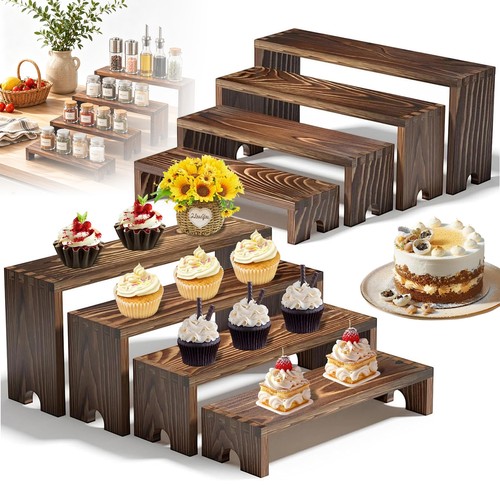 2er holzdisplay mit stufen - 2er,