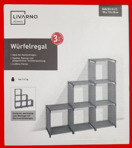 Livarno würfelregal regal - livarno,